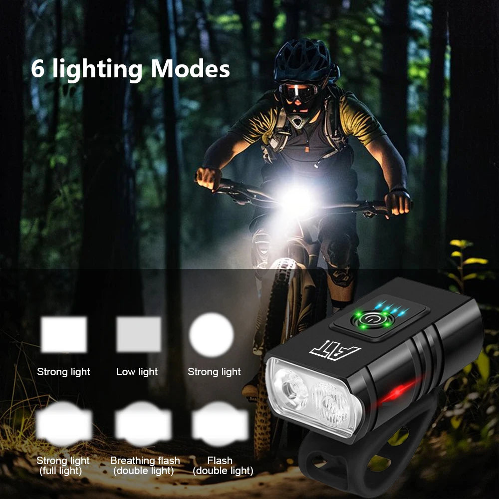 Rechargeable LED Bicycle Headlight