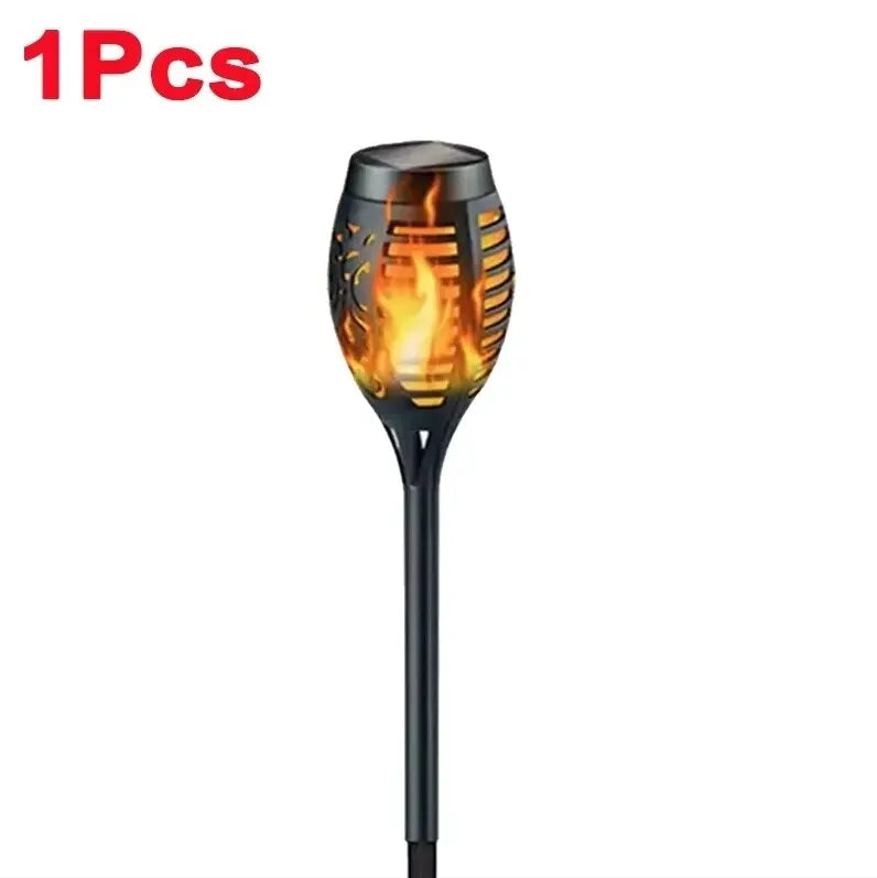 Solar Flame Outdoor Garden Lamp