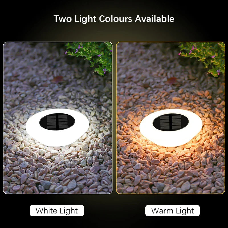 SolarGlow 360° Outdoor Waterproof LED Pathway Lights