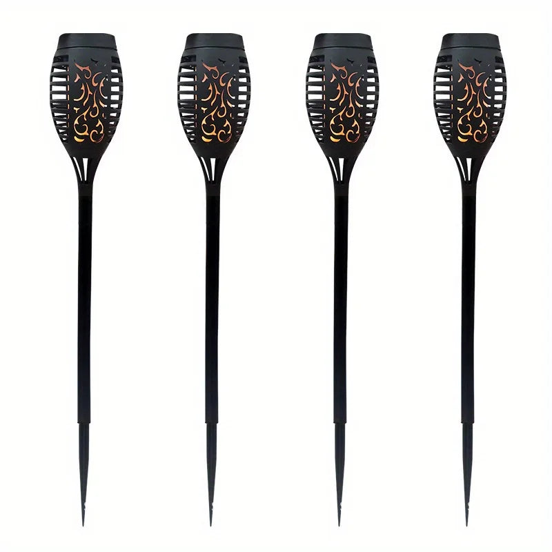 Solar Flame Outdoor Garden Lamp
