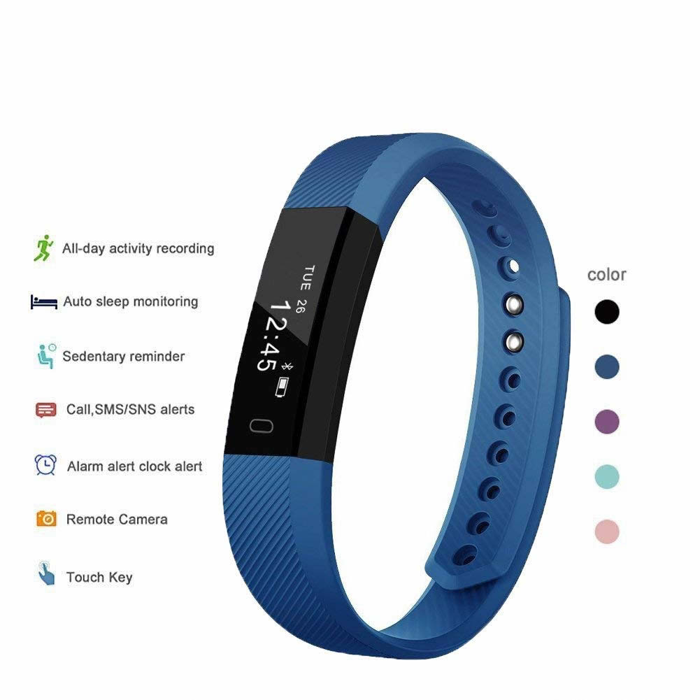 SmartFit Slim – Lightweight Health & Fitness Tracker