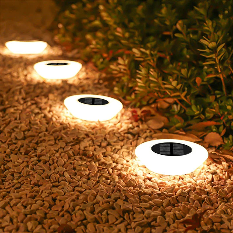 SolarGlow 360° Outdoor Waterproof LED Pathway Lights