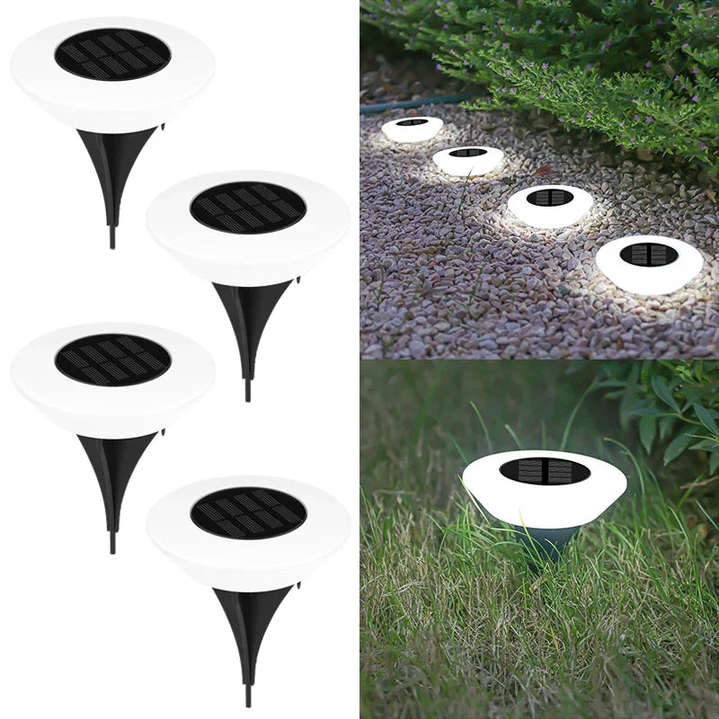 SolarGlow 360° Outdoor Waterproof LED Pathway Lights