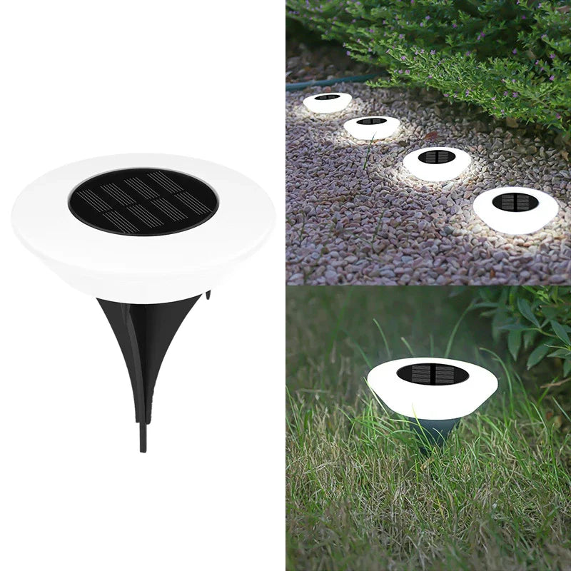 SolarGlow 360° Outdoor Waterproof LED Pathway Lights